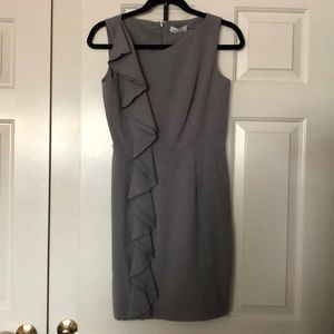 Calvin Klein Gray Business Casual Dress